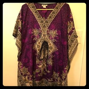 Purple Indian tunic